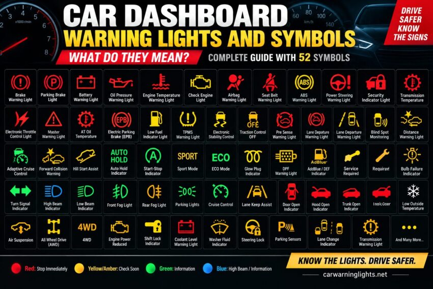 Dashboard Warning Lights and Symbols: What Do They Mean?