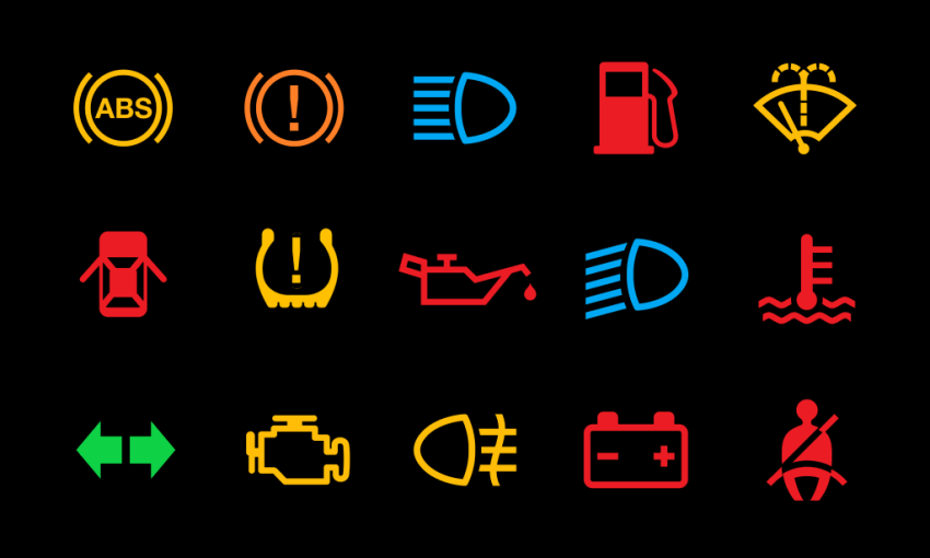 Toyota Hiace Dashboard Symbols and Meanings